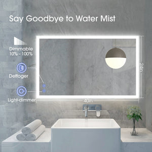 Smart LED Bathroom Mirror