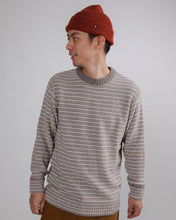 Load image into Gallery viewer, Stripes Sweater Brown