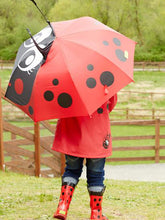 Load image into Gallery viewer, Kids Ladybug Umbrella