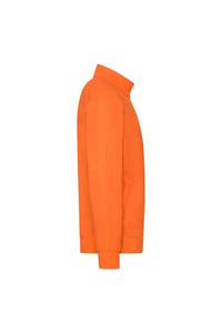 Fruit Of The Loom Mens Lightweight Full Zip Sweatshirt Jacket (Orange)