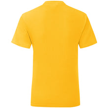 Load image into Gallery viewer, Fruit Of The Loom Mens Iconic T-Shirt (Pack of 5) (Sunflower Yellow)