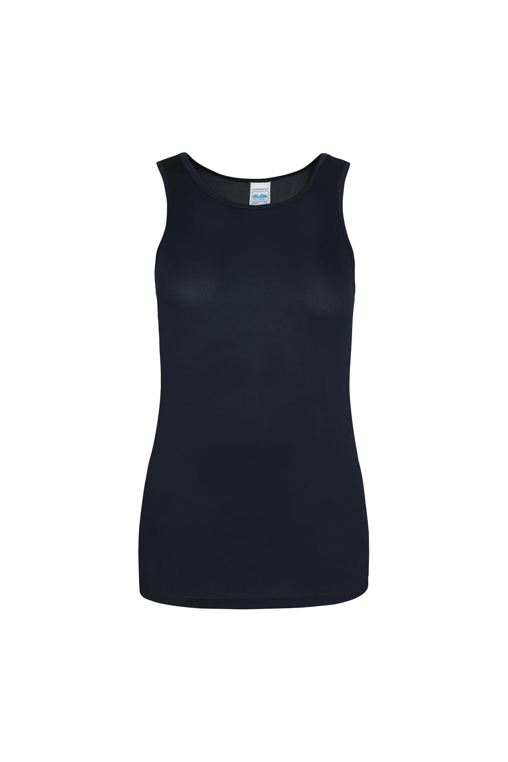 Just Cool Girlie Fit Sports Ladies Vest / Tank Top (French Navy)