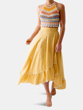Load image into Gallery viewer, Marika Linen Skirt