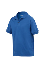 Load image into Gallery viewer, Gildan DryBlend Childrens Unisex Jersey Polo Shirt (Royal)