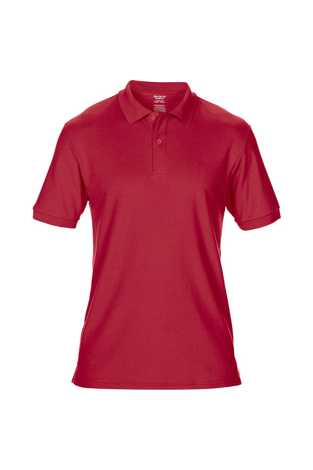 Gildan Mens DryBlend Adult Sport Double Pique Polo Shirt (Red)