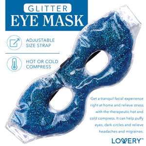 Lovery Home Spa Gift Baskets - Ocean Bliss Spa Set - Glitter Eye Gel Mask & More