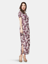 Load image into Gallery viewer, Eva Maxi Dress in Abstract Butterfly
