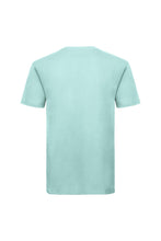 Load image into Gallery viewer, Russell Mens Authentic Pure Organic T-Shirt (Aqua)