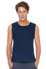Load image into Gallery viewer, B&amp;C Mens Move Sleeveless Athletic Sports Vest Top (Navy)