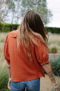 Linen Dorothy Top