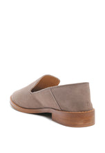 Load image into Gallery viewer, Oliwia Taupe Classic Suede Loafers