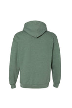 Load image into Gallery viewer, Gildan Heavy Blend Adult Unisex Hooded Sweatshirt/Hoodie (Heather Sport Dark Green)