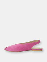 Load image into Gallery viewer, Oriana Fuchsia Slingback Flat Sandals