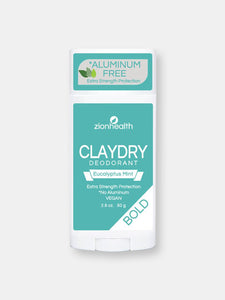 Clay Dry Bold - Eucalyptus Mint Vegan Deodorant 2.8oz