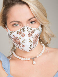 Dainty Pearl Convertible Mask Chain
