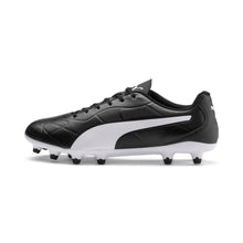 Load image into Gallery viewer, Mens Monarch FG Leather Rugby Boots - Black/White