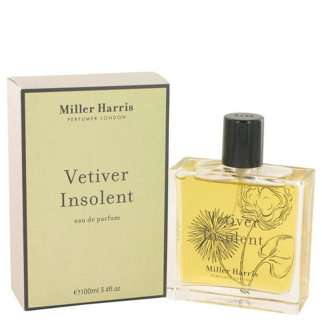 Vetiver Insolent by Miller Harris Eau De Parfum Spray - 3.4 Oz