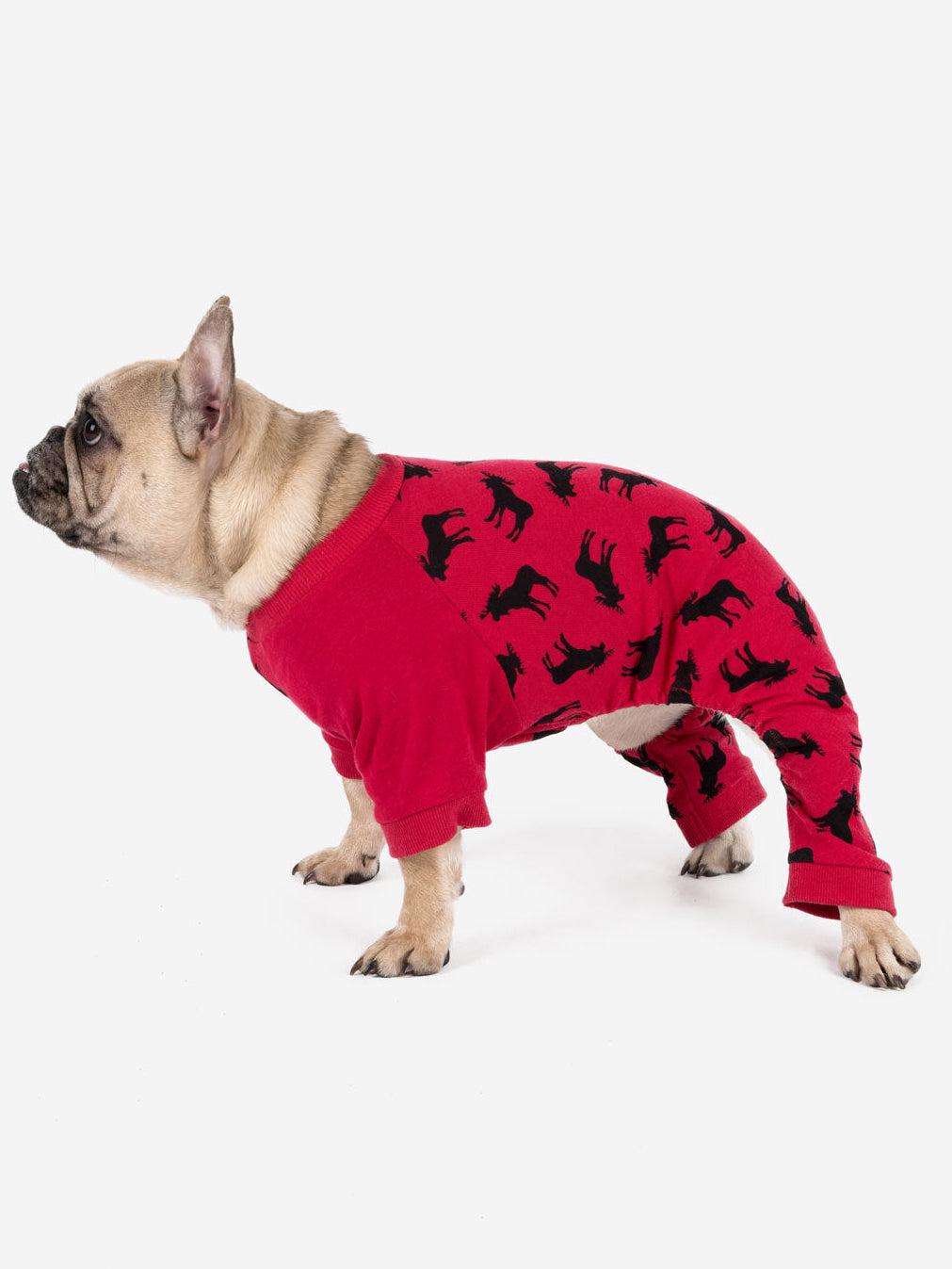 Dog Cotton Moose Pajamas