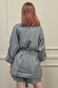 Linen Robe Jacket