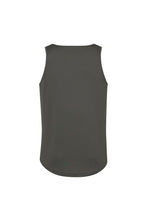 Load image into Gallery viewer, Just Cool Mens Sports Gym Plain Tank/Vest Top - Charcoal