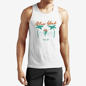 Summer Men's Performance Cotton Tank Top Shirt
