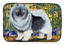 Load image into Gallery viewer, 14 in x 21 in Keeshond Dish Drying Mat