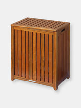 Load image into Gallery viewer, Oceanstar Solid HPL Wood Spa Hamper TRH1330