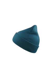 Atlantis Wind Double Skin Beanie With Turn Up