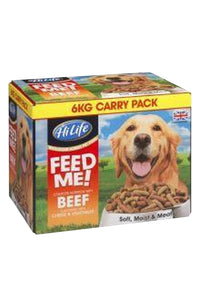 HiLife Feed Me Dog Beef Flavored Cheese & Veg (May Vary) (6kg)