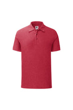 Load image into Gallery viewer, Mens Iconic Polo Shirt - Heather Red
