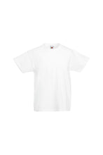Load image into Gallery viewer, Fruit Of The Loom Childrens/Teens Original Short Sleeve T-Shirt (White)