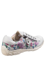 Load image into Gallery viewer, Womens/Ladies Juniper Lace Zip Up Casual Sneakers (Floral)