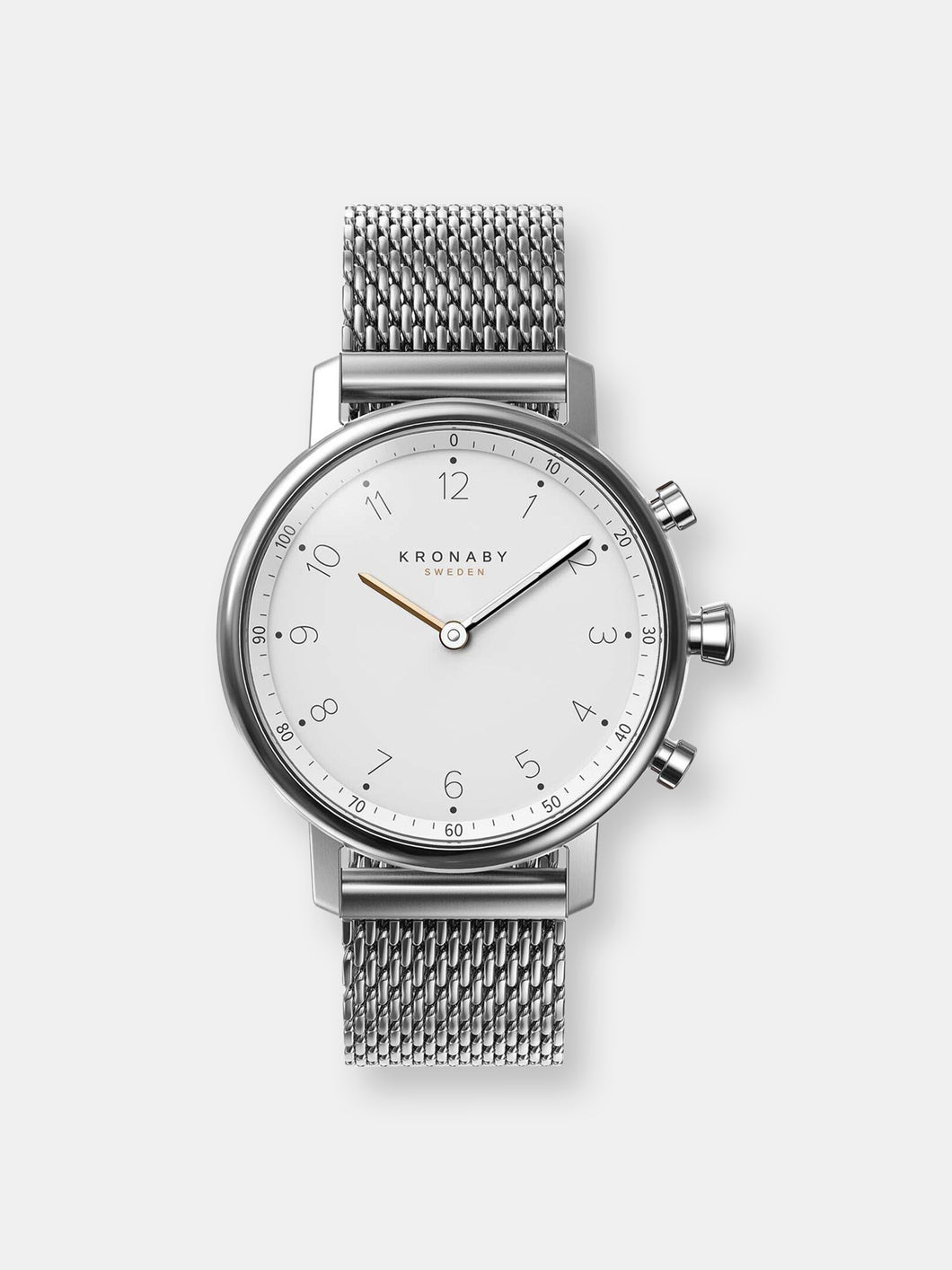 Kronaby Carat S0793-1 Silver Stainless-Steel Automatic Self Wind Smart Watch