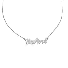 Load image into Gallery viewer, Customizable Script Nameplate Necklace