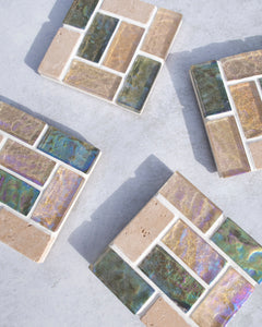 Glass Tile Coaster - Too Precious