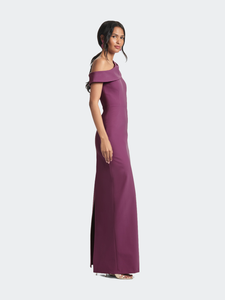 Davis Gown - Aubergine