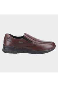 Mens Naunton 2 Leather Shoes - Brown