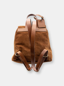 Mod 226 Backpack in Leather Suede Brown