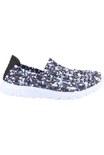 Load image into Gallery viewer, Womens/Ladies Sharon Casual Sneakers - Blue