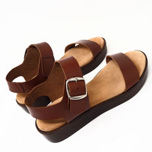 Load image into Gallery viewer, Bora Platform Leather Sandal
