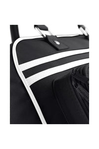 Retro Bowling Bag (6 Gallons) (Black/White)