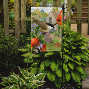 11 x 15 1/2 in. Polyester Coal Tits Garden Flag 2-Sided 2-Ply