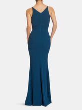 Load image into Gallery viewer, Iris Gown - Peacock Blue