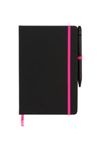 Load image into Gallery viewer, Bullet Noir Edge Notebook (Black/Pink) (Small)