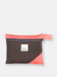Airplane Seat Cover In Graphite & Coral - Free Mask With Purchase