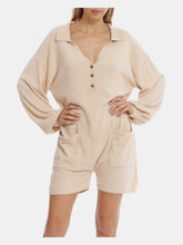 Load image into Gallery viewer, Belted Knit Romper