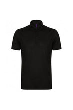 Load image into Gallery viewer, Henbury Mens Stretch Microfine Pique Polo Shirt