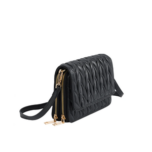 Giselle Black Crossbody Bag