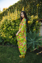 Load image into Gallery viewer, Road To Rome Border Caftan Kaftan Dress