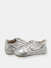 Load image into Gallery viewer, Silver Bambini Wing Shoes